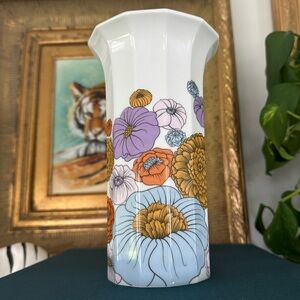 Vintage Rosenthal Floral Vase